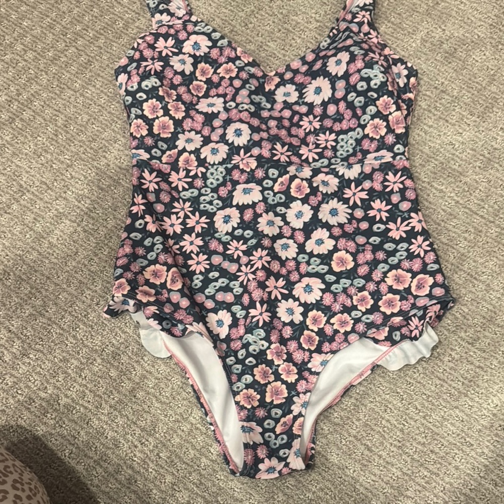 Honeysuckle Floral One-Piece Swimsuit